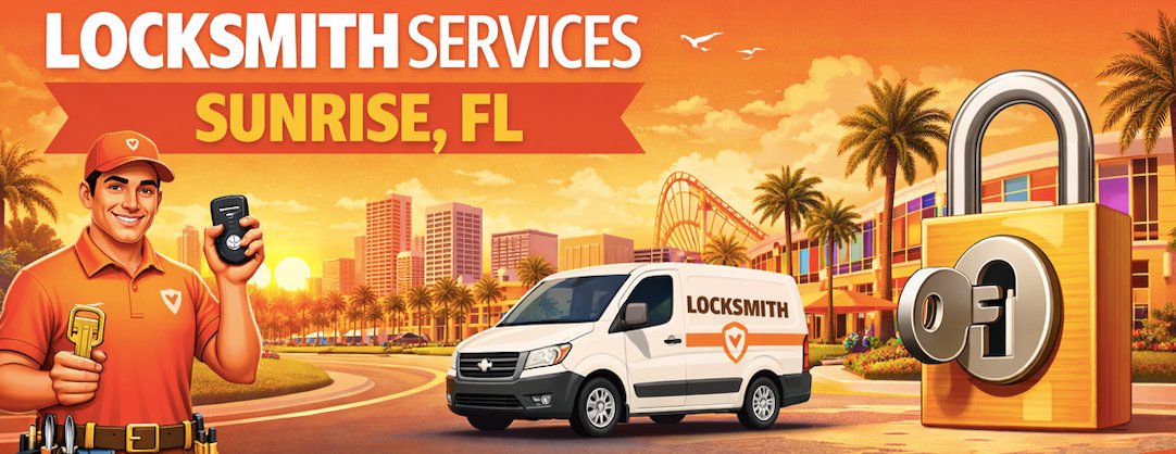 FCR Locksmith Sunrise - Professional 24 Hour Locksmith Service in Sunrise FL